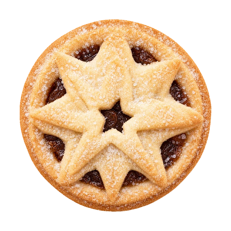 Co-op Co-op Irresistible All Butter Pastry Luxury Mince Pies 6pk, top view