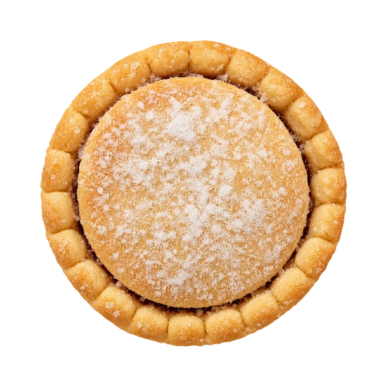 Blacker Hall Farm Mince Pie Selection Box, top view