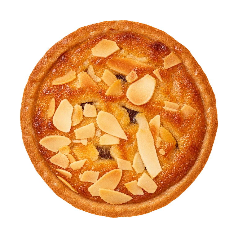 Aldi Specially Selected All Butter Almond Tarts, top view
