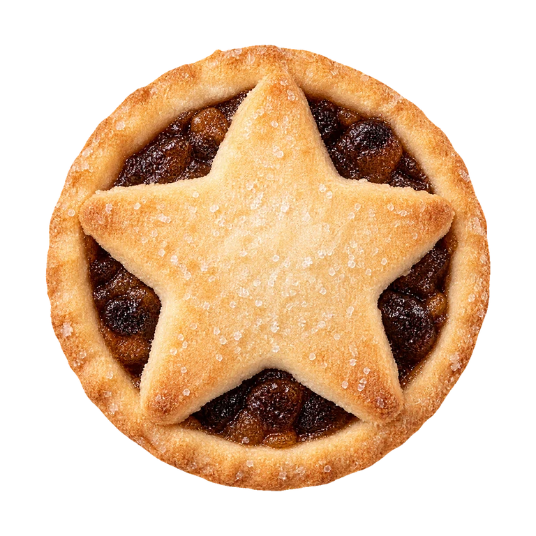 Sainsbury's Sainsbury's Free From 9 x 254g Multipack Mini Mince Pies, Taste the Difference, top view