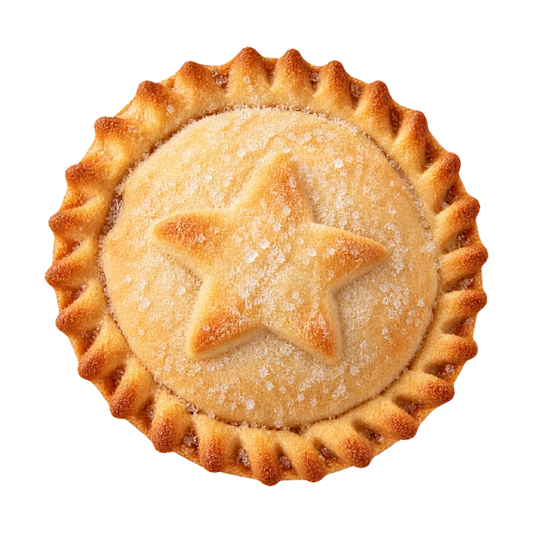 Tesco Tesco Mince Pies 6 Pack, top view