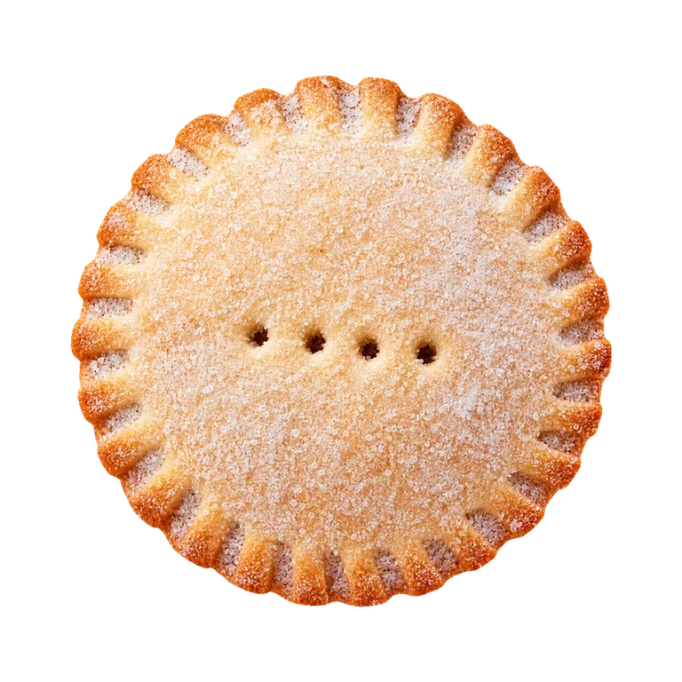 Greggs Sweet Mince Pies, top view