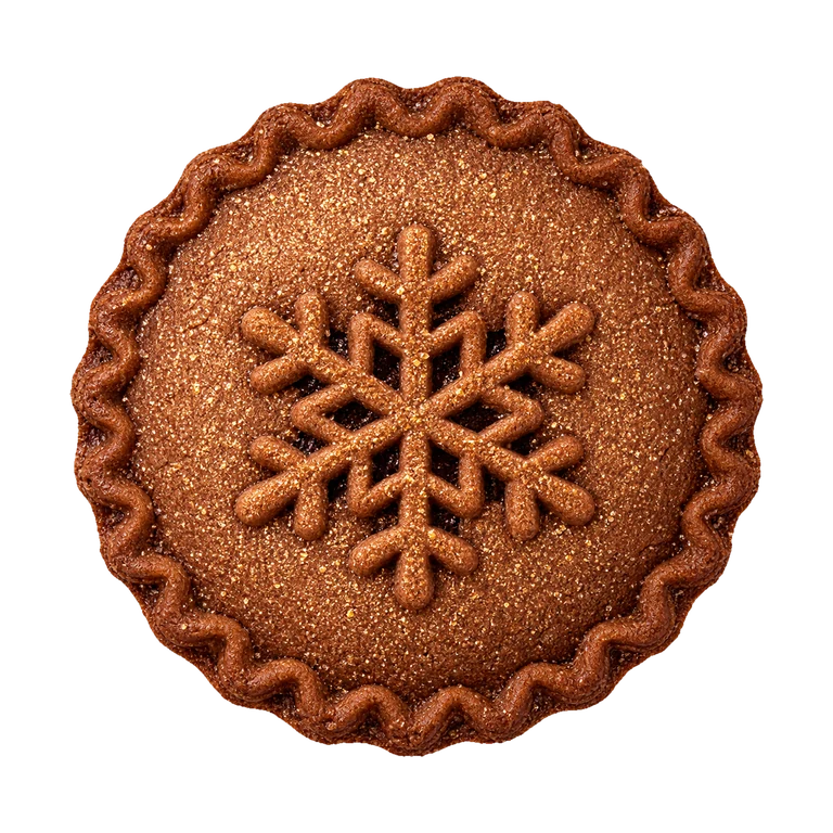 Sainsbury's Sainsbury's 4 x Chocolate Mince Pies, Taste the Difference 205g, top view