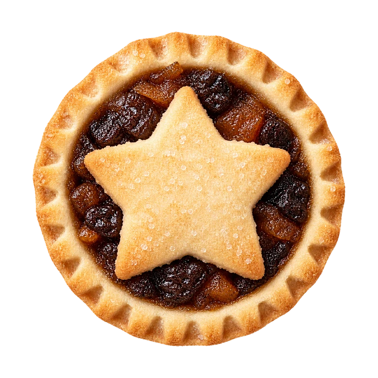 Hobbs House Bakery Gluten Free Mince Pies, top view