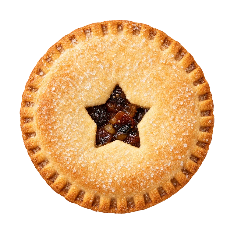Morrisons The Best Signature Collection Mince Pies 2 Pack, top view