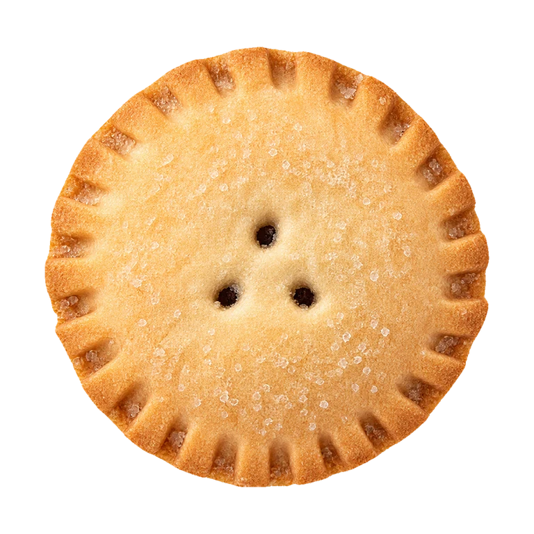 Walker's Shortbread Luxury Mini Mince Pies, top view