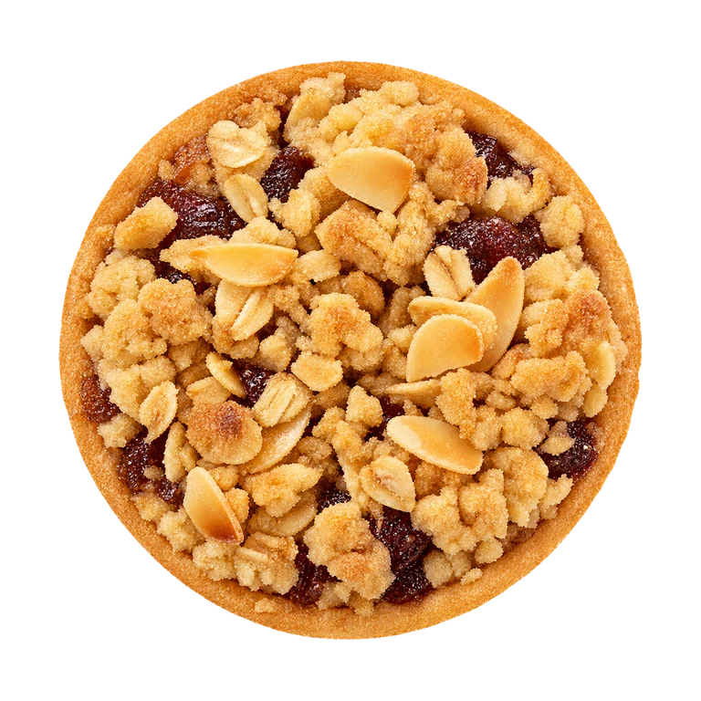 Daylesford Plum & Apple Mince Pies, top view
