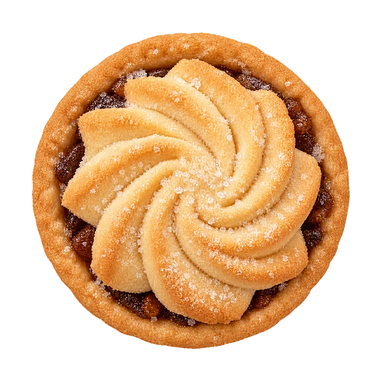 Sainsbury's Sainsbury's 610g Mini Mince Pie Advent Calendar, Taste the Difference, top view