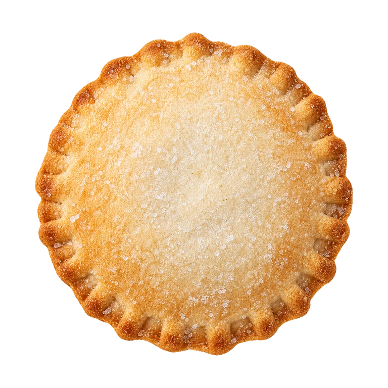 Holmes Bakery Traditional mince pies, top view