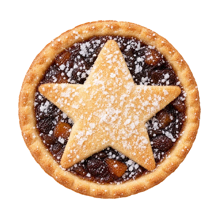 Waitrose Waitrose Free From Milk & Gluten Free Mince Pies 2x80g, top view