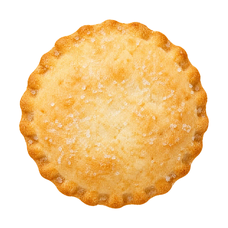 Daylesford Organic Traditional Mini Mince Pies 12 Pack, top view