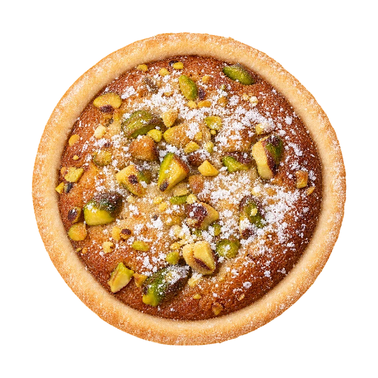 Waitrose No.1 Pistachio & Sour Cherry Frangipane Mince Pies, top view