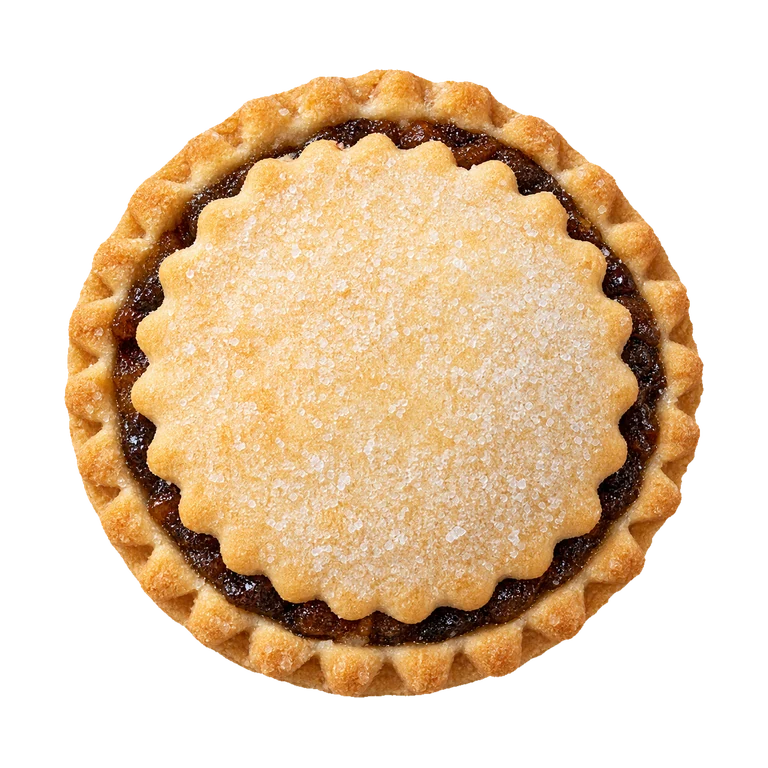 DukesHill Classic Mince Pies, top view