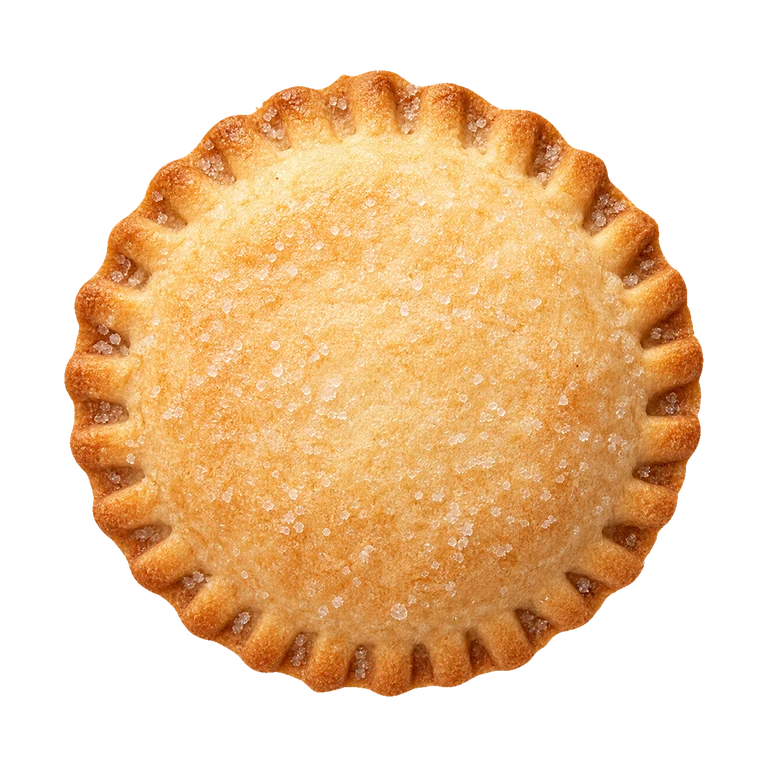 Roots & Wings Organic Mini Mince Pies, top view