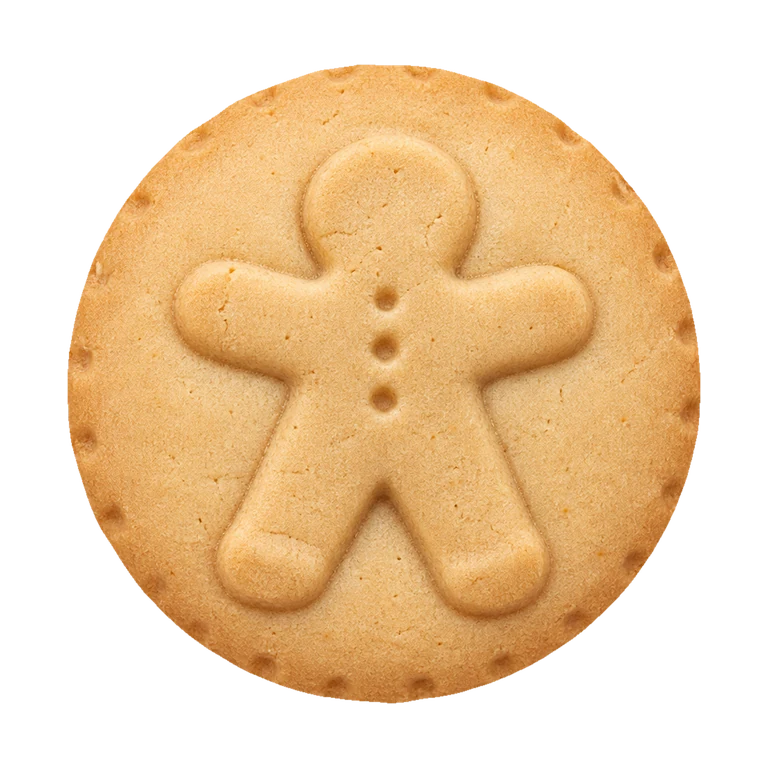 Walker's Shortbread Gingerbread Mince Pies, top view