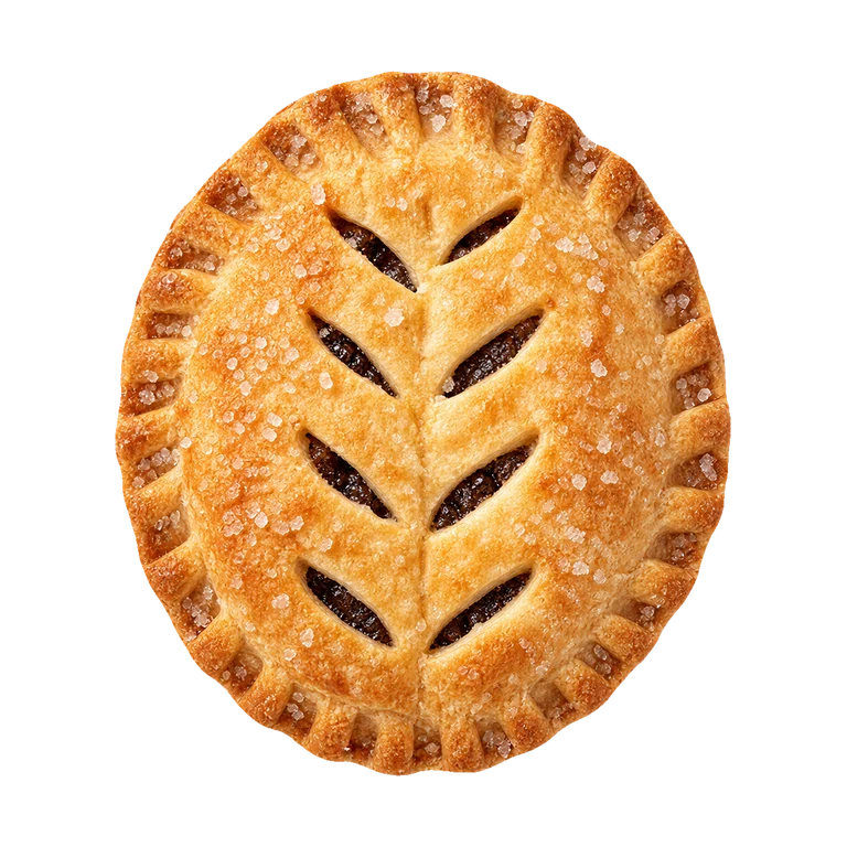 Asda ASDA Puff Pastry Mince Pies 4pk, top view