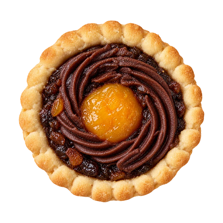 Morrisons Morrisons The Best Chocolate Orange Mince Pies 4 Pack, top view