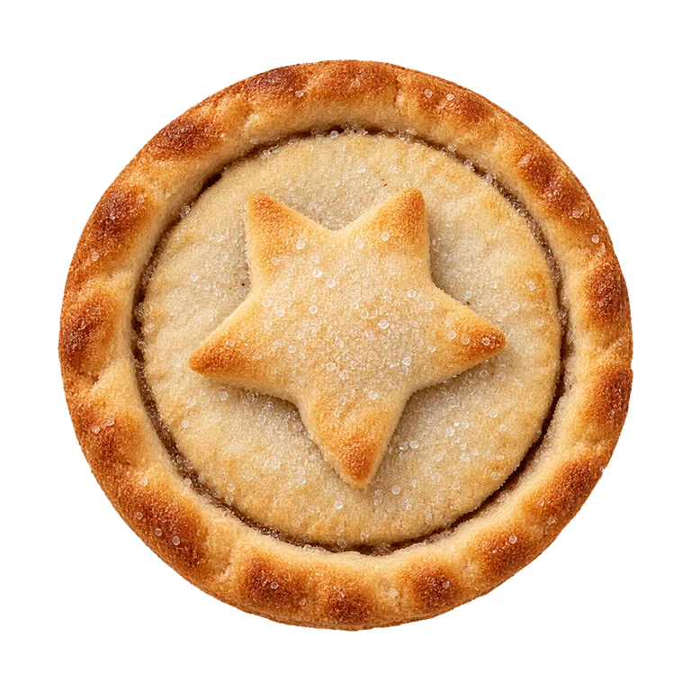 Iceland Iceland 6 Mince Pies, top view