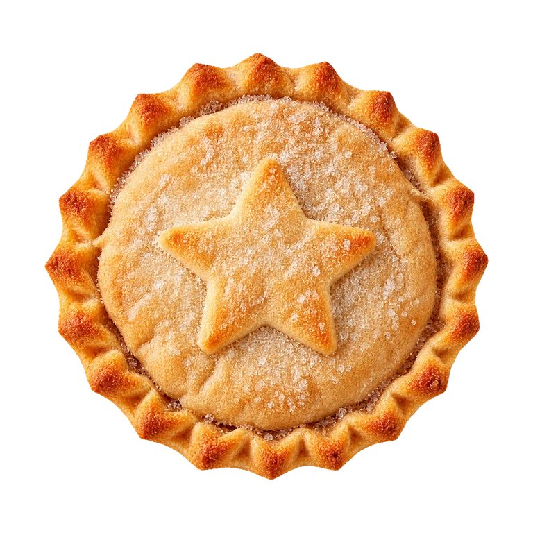 Tesco Tesco Plant Chef Mince Pies 6 Pack, top view