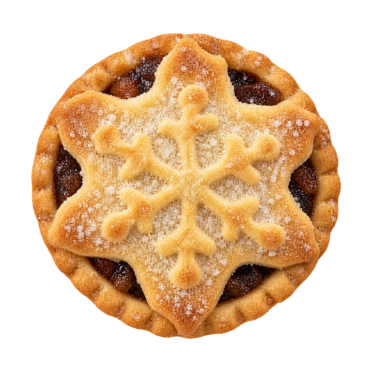 Iceland Iceland Luxury 6 Butter Mince Pies, top view
