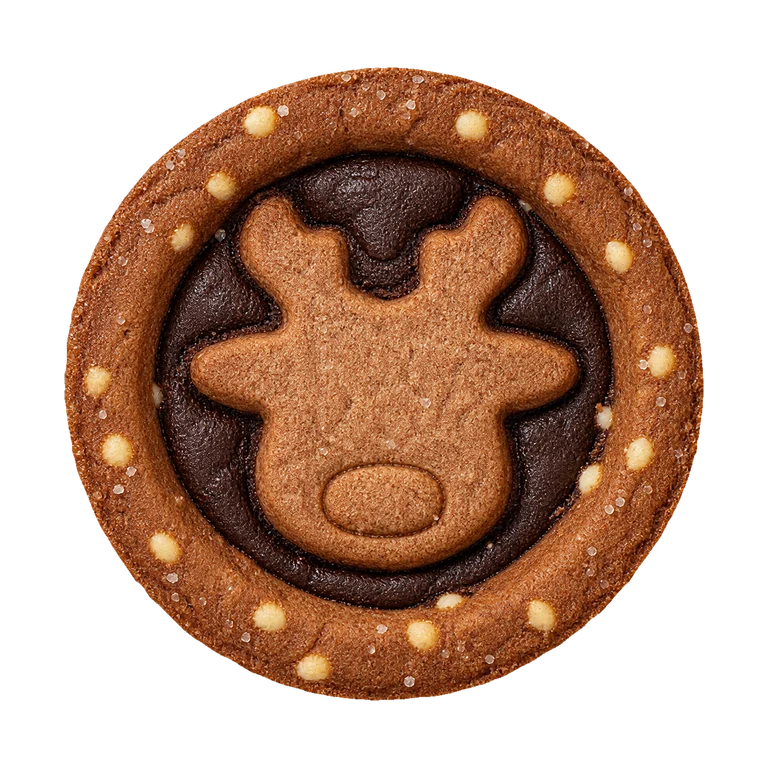 M&S Rodney the Reindeer Pies, top view