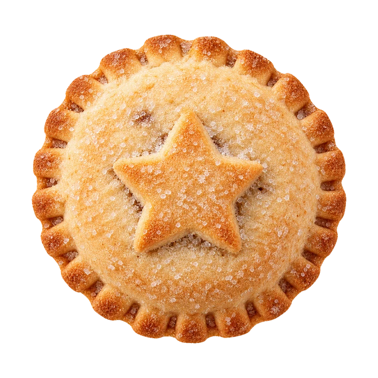 Waitrose Waitrose Christmas 6 All Butter Mince Pies, top view
