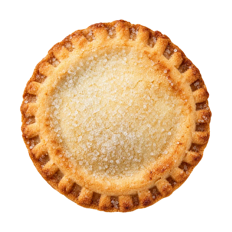 Riverford Organic Mince Pies, top view