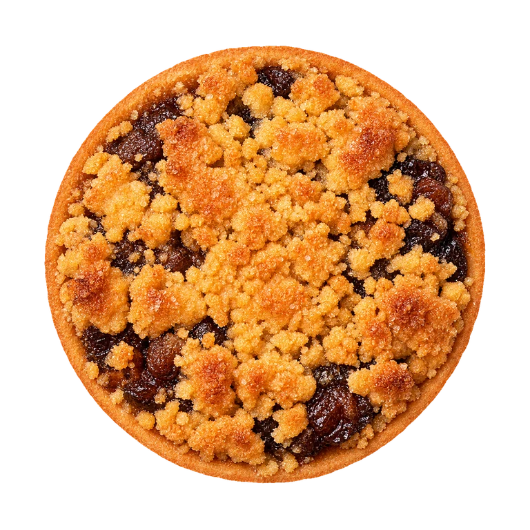 Brownie and the Bean Mince Pies 4 Pack, top view
