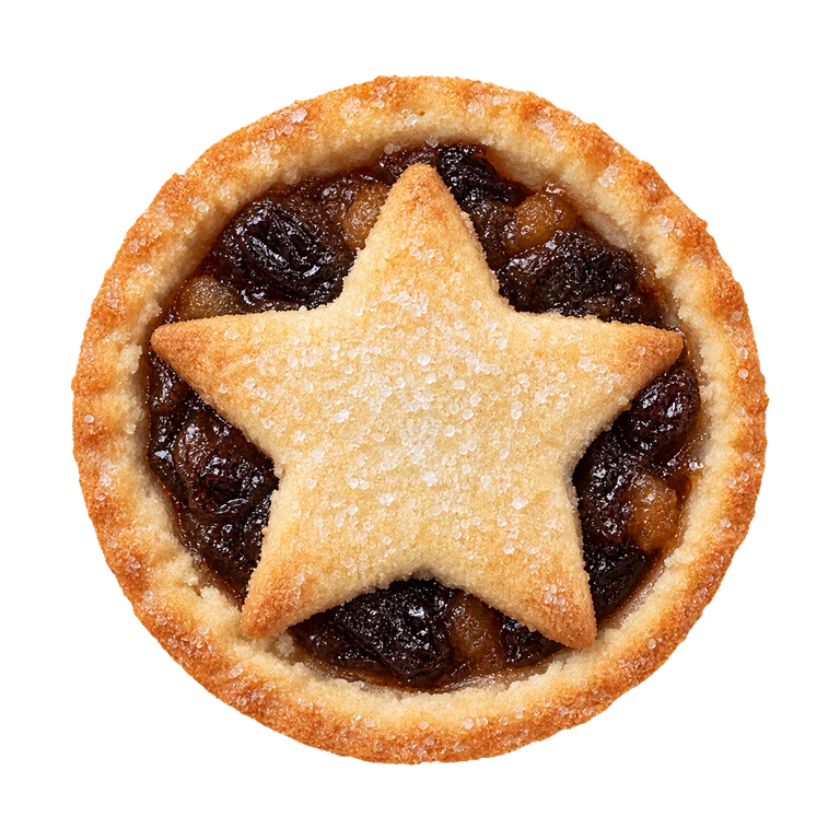 Reids Bakery Luxury Mini Mince Pies - 9 Pack, top view