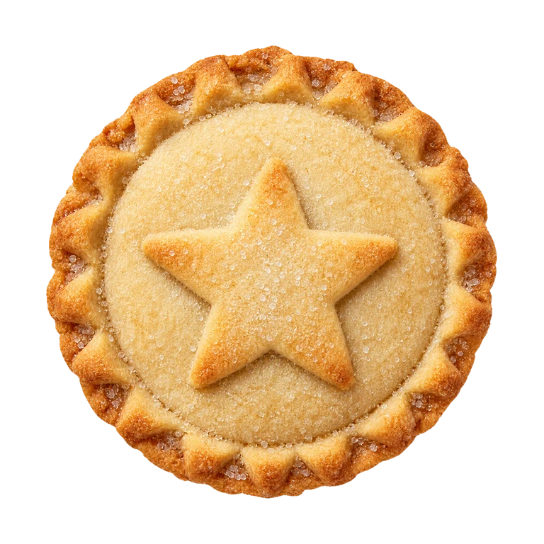 Co-op Co-op Merry Mince Pies, top view