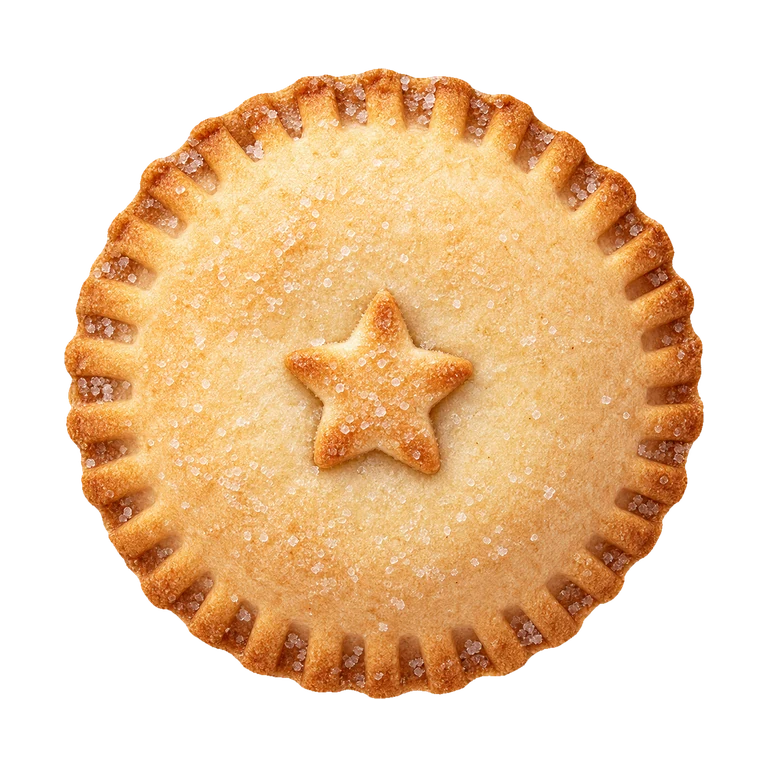 Lovemore Gluten Free Mince Pies, top view