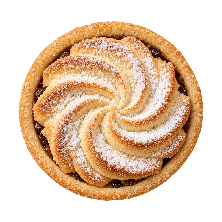 Bettys Speciality Mince Pies (Box of 12), top view