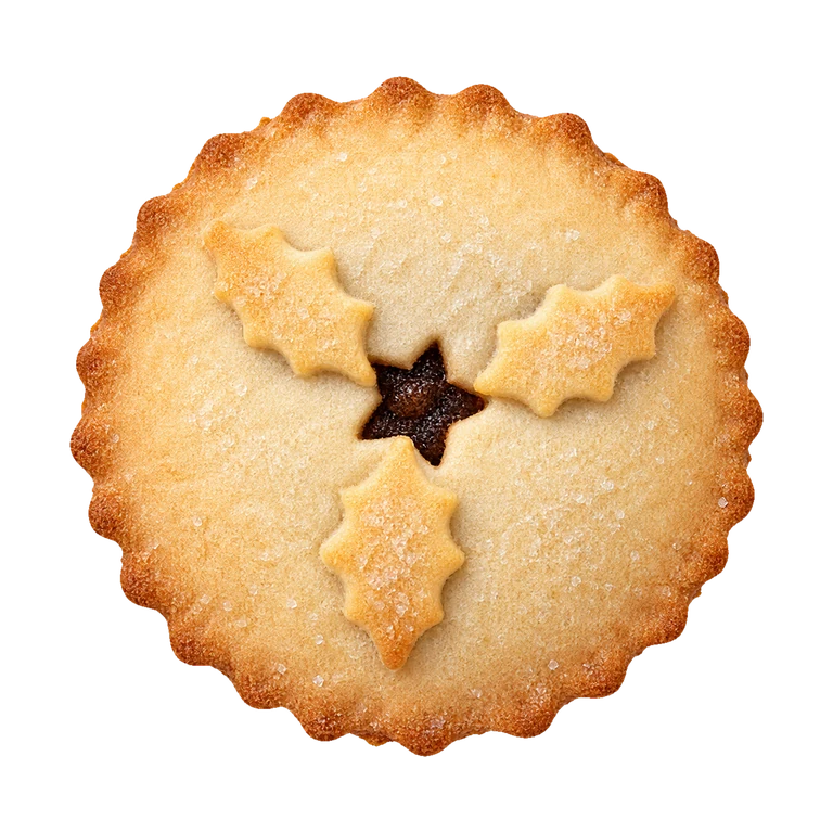 M&S Collection Six Mince Pies, top view